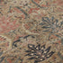 8' X 10' Khaki Gray And Salmon Damask Washable Area Rug With UV Protection