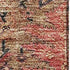 8' X 10' Khaki Gray And Salmon Damask Washable Area Rug With UV Protection