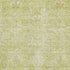 8' X 10' Artichoke Green And Ivory Damask Washable Area Rug With UV Protection