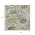 5' X 8' Ivory Fern Green And Beige Floral Washable Area Rug With UV Protection