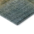 5' X 8' Blue And Brown Abstract Washable Area Rug With UV Protection