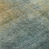 5' X 8' Blue And Brown Abstract Washable Area Rug With UV Protection