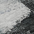 5' X 8' Blue Charcoal And Ivory Abstract Washable Area Rug With UV Protection