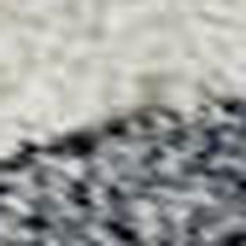 5' X 8' Blue Brown And Taupe Abstract Washable Area Rug With UV Protection