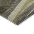 9' X 12' Taupe Beige And Ivory Abstract Washable Area Rug With UV Protection