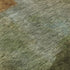 8' Green Ivory And Brown Abstract Washable Round Rug With UV Protection