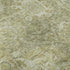 8' Sage And Ivory Damask Washable Round Rug With UV Protection