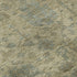 8' Beige And Gray Damask Washable Round Rug With UV Protection