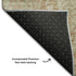 8' X 10' Beige And Coral Oriental Washable Area Rug With UV Protection