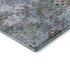 8' X 10' Blue Ivory And Taupe Abstract Geometric Washable Area Rug With UV Protection