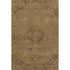 5' X 8' Brown And Coffee Medallion Washable Area Rug With UV Protection