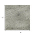 8' X 10' Pewter And Silver Medallion Washable Area Rug With UV Protection
