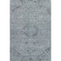 8' X 10' Teal And Gray Medallion Washable Area Rug With UV Protection