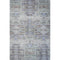 5' X 8' Taupe Blue And Gray Abstract Washable Area Rug With UV Protection