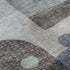 9' X 12' Blue Gray And Silver Geometric Washable Area Rug With UV Protection