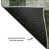 5' X 8' Olive Green Purple And Brown Geometric Washable Area Rug With UV Protection