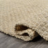 8' X 10' Ivory Jute Handmade Area Rug