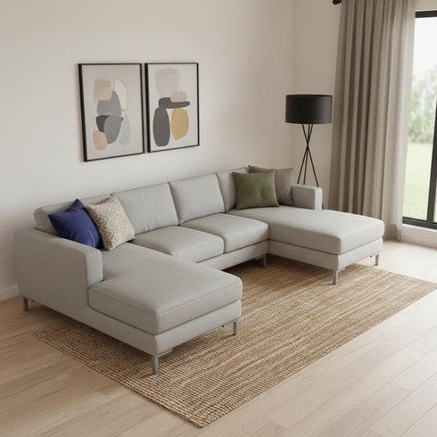 6' X 9' Natural Jute Handmade Area Rug