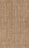 6' X 9' Natural Jute Handmade Area Rug