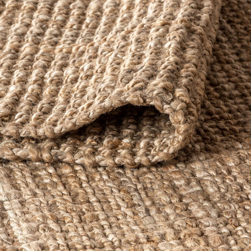 6' X 9' Natural Jute Handmade Area Rug
