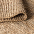 9' X 12' Natural Jute Handmade Area Rug With Fringe