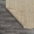 8' Ivory Jute Handmade Runner Rug