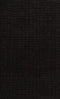 5' X 8' Black Jute Handmade Area Rug