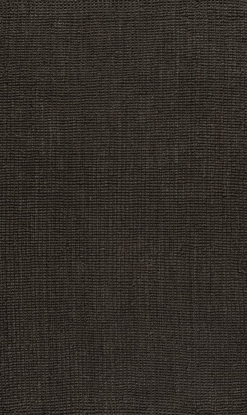 5' X 8' Brown Jute Handmade Area Rug