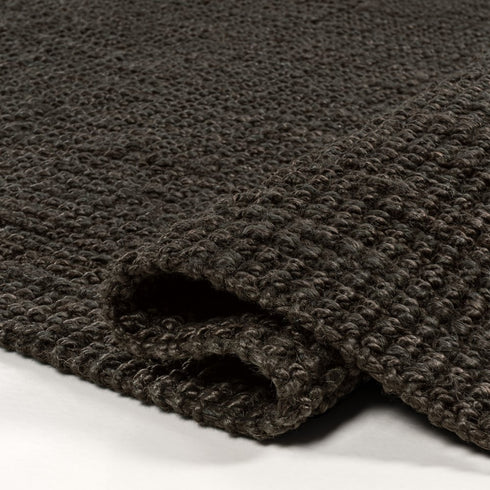 5' X 8' Brown Jute Handmade Area Rug