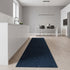 8' Navy Blue Runner Rug