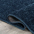 8' Navy Blue Runner Rug