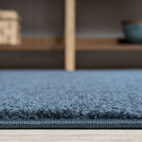 5' X 8' Navy Blue Area Rug