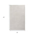 5' X 8' Cream Area Rug