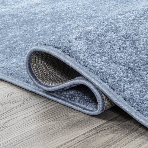 8' Navy Blue Runner Rug