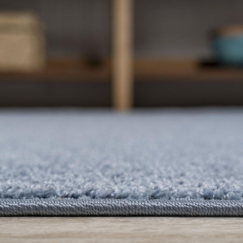 5' X 8' Blue Area Rug
