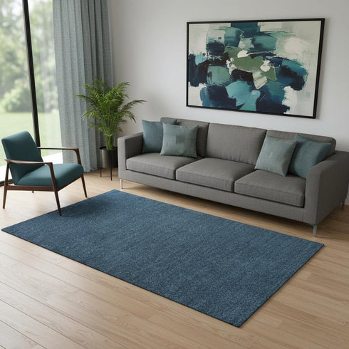 5' X 8' Turquoise Area Rug