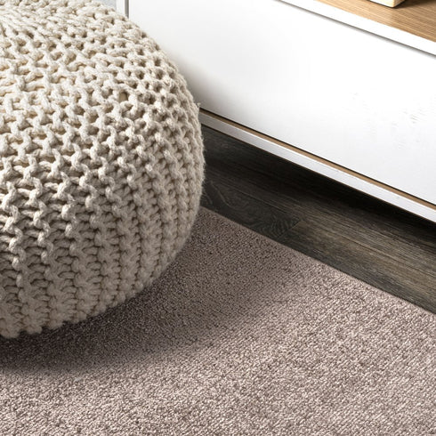 10' Brown Runner Rug