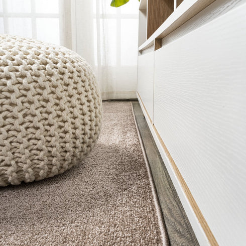 10' Brown Runner Rug