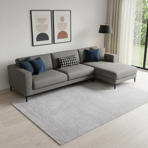 8' X 10' Light Gray Area Rug