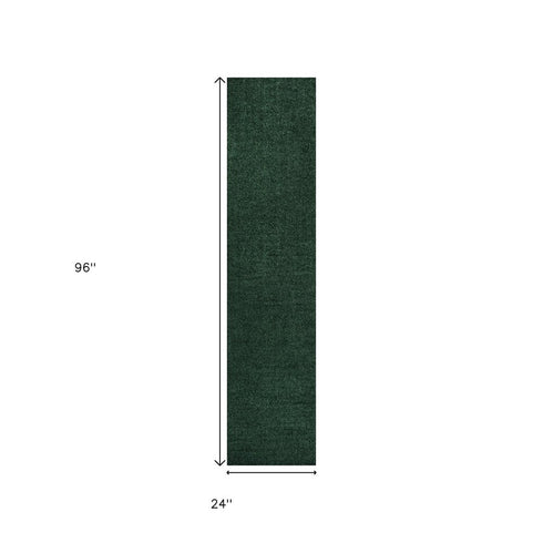 8' Emerald Runner Rug