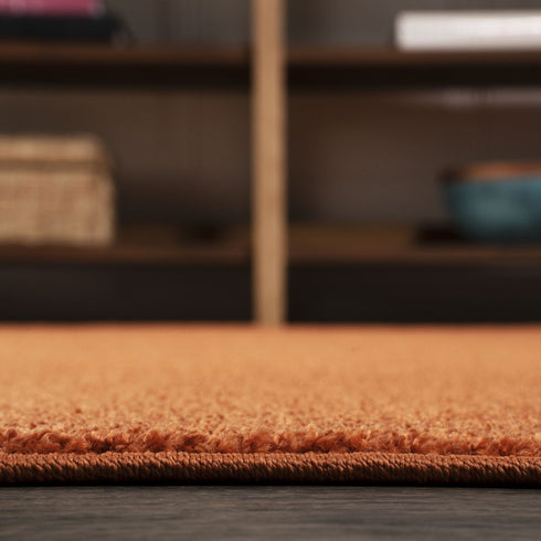 8' X 10' Orange Area Rug