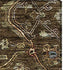 5' X 8' Chocolate Copper And Blue Oriental Washable Area Rug With UV Protection