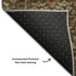 9' X 12' Chocolate Copper And Blue Oriental Washable Area Rug With UV Protection