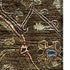 9' X 12' Chocolate Copper And Blue Oriental Washable Area Rug With UV Protection