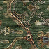 5' X 8' Emerald Copper And Beige Oriental Washable Area Rug With UV Protection