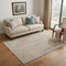 5' X 8' Pink Beige And Teal Tribal Washable Area Rug With UV Protection