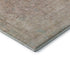 5' X 8' Pink Beige And Teal Tribal Washable Area Rug With UV Protection