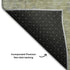 8' X 10' Artichoke Green And Gray Oriental Washable Area Rug With UV Protection