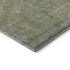 8' X 10' Artichoke Green And Gray Oriental Washable Area Rug With UV Protection
