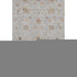 8' X 10' Gray Copper And Silver Floral Washable Area Rug With UV Protection